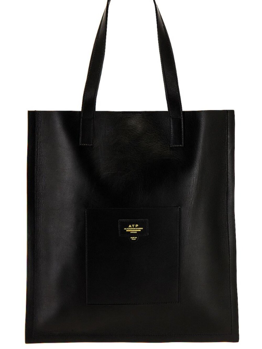 ATP Atelier, Figazzano Black Double Faced Nappa Tote
